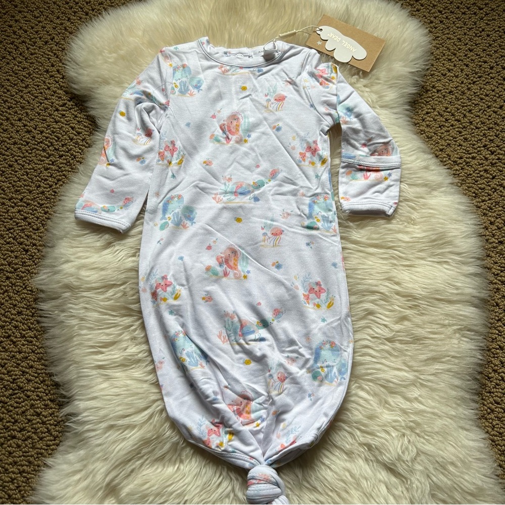 New angel dear sea creatures gown 0-3 months